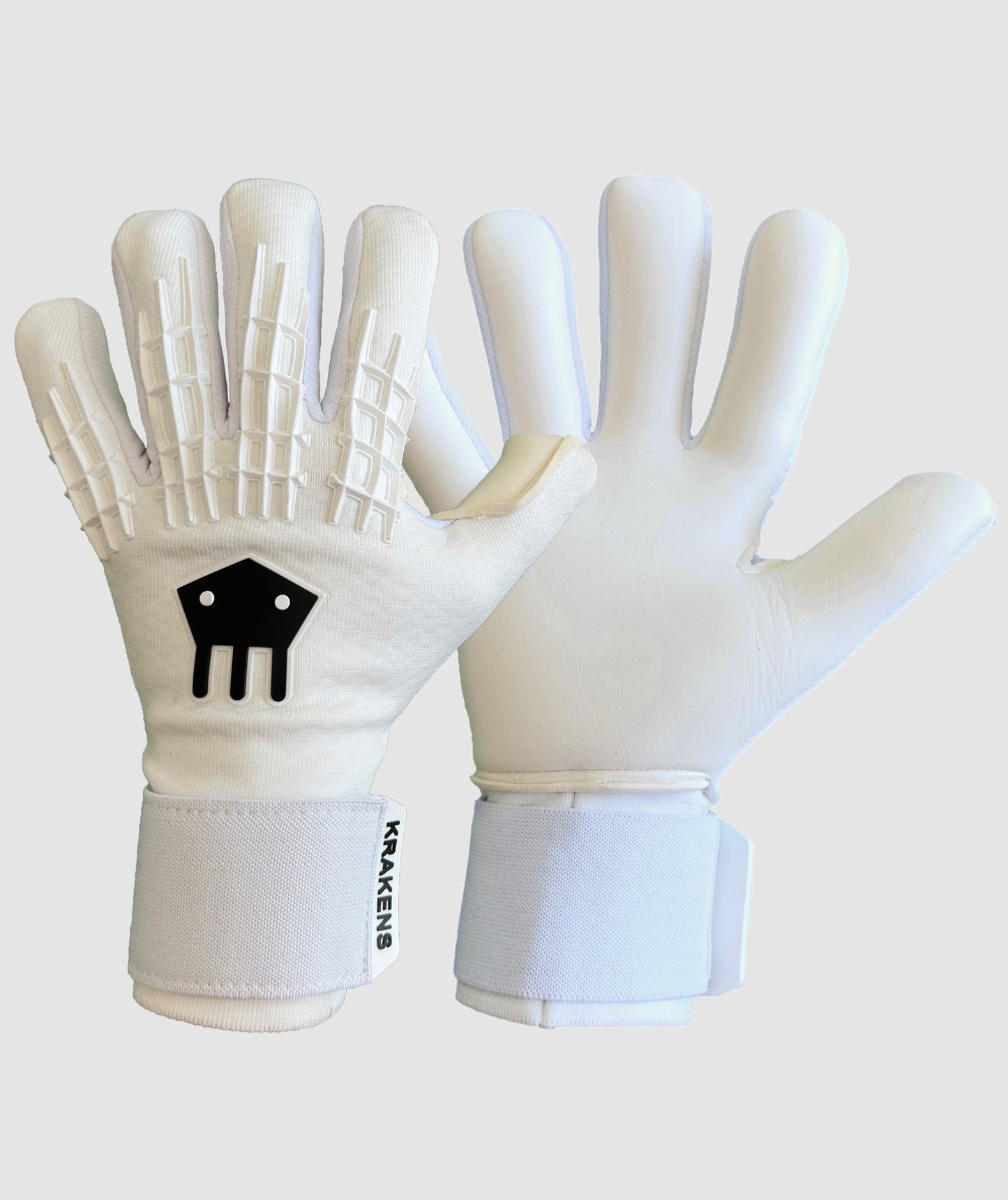 Krakens Torwarthandschuhe Modell White Pro Produktbild
