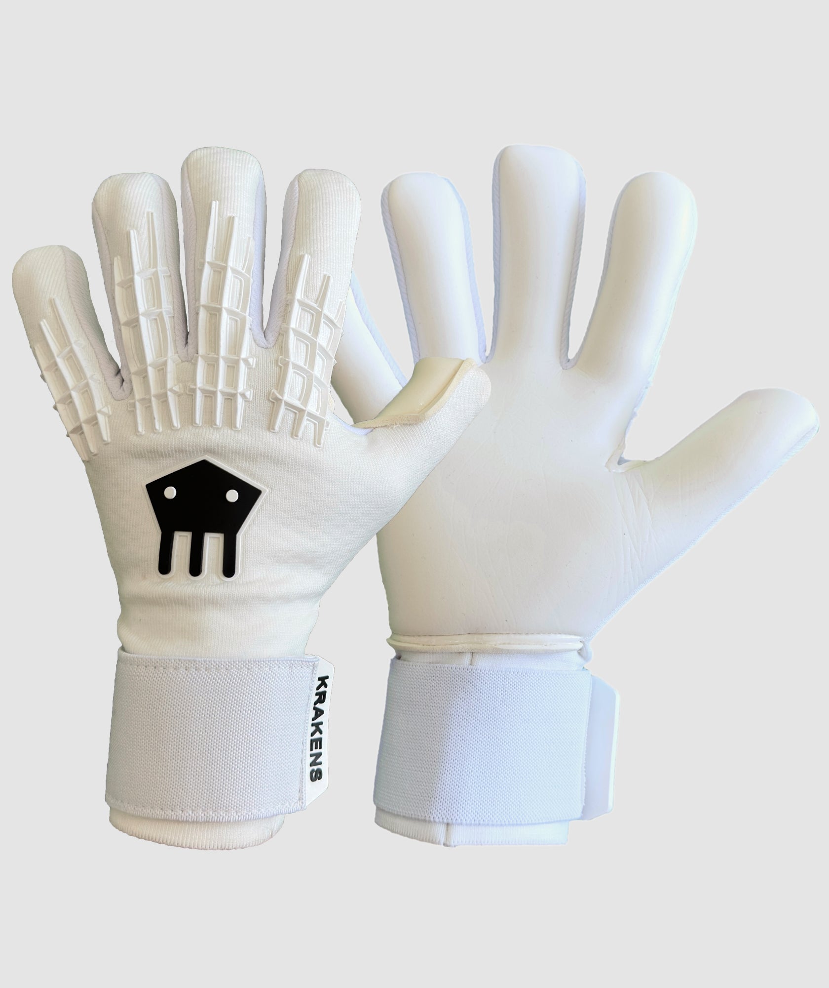 Krakens Torwarthandschuhe Modell White Pro Produktbild