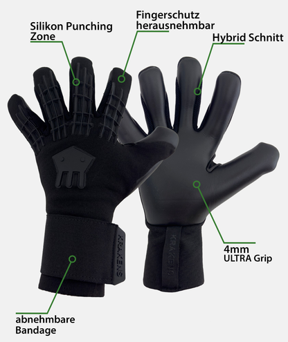 Hybrid Pro All-Black Fingerschutz